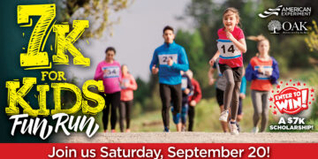 7k for Kids Fun Run + $7,000 Scholarship Raffle!